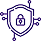 Secure and reliable icon